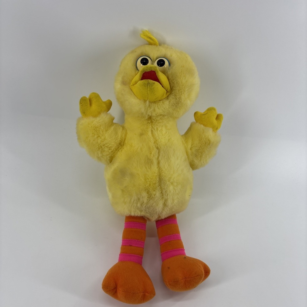 TYCO Vintage 1996 Playtime Big Bird Sesame Street Plush Talking Toy 16" Untested